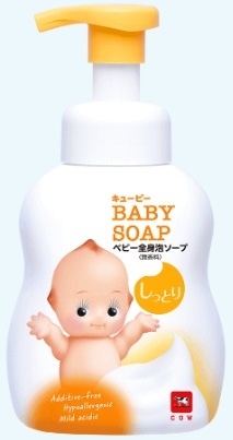 【お取り寄せ】キューピー ベビー全身泡ソープ しっとり ポンプ 400ml