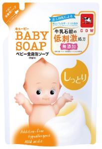 【お取り寄せ】キューピー ベビー全身泡ソープ しっとり つめかえ 350ml