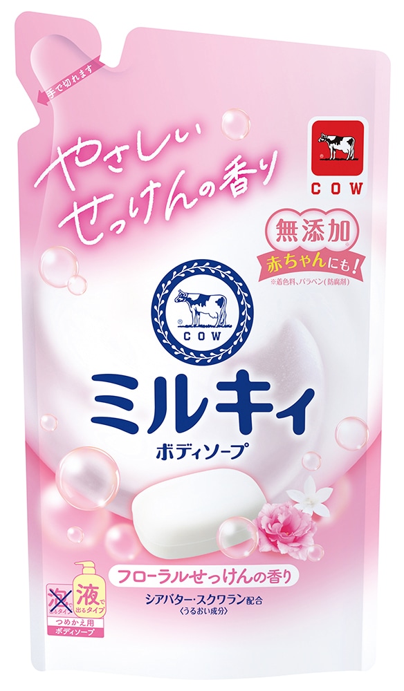 ミルキィ ボディソープ フローラルせっけん つめかえ用 360ml