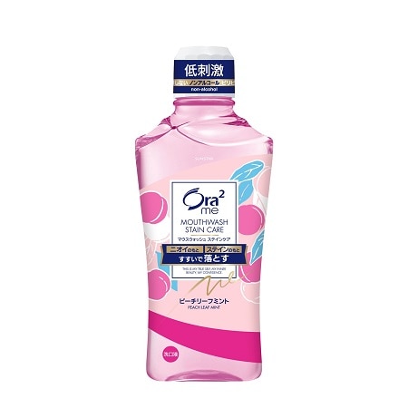 【お取り寄せ】オーラツーミー マウスウォッシュ ピーチリーフミント 460ml