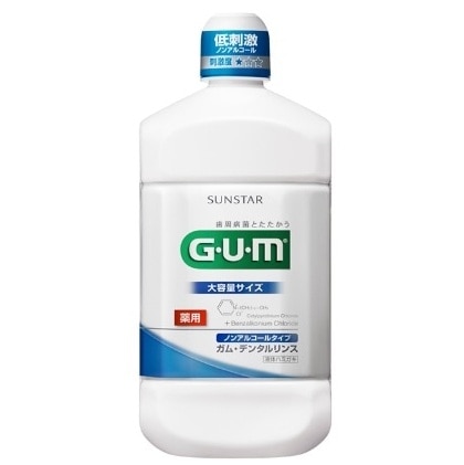GUM デンタルリンス ノンアルコールタイプ 1300ml