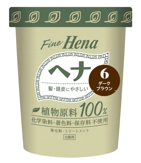 【お取り寄せ】テンスター ファインヘナ2袋 ダークブラウン