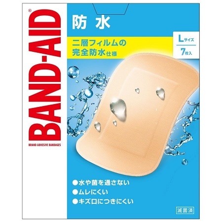 【お取り寄せ】バンドエイド 防水 L 7枚