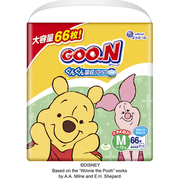 グーン ぐんぐん吸収パンツ Mサイズ 66枚