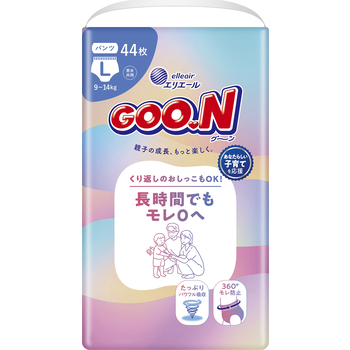 グーン 長時間でもモレ0へ パンツ Lサイズ 44枚