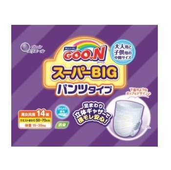 グーン スーパーBIG パンツタイプ 14枚