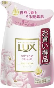 【お取り寄せ】ラックス ボディソープ ソフトローズ つめかえ用 300g