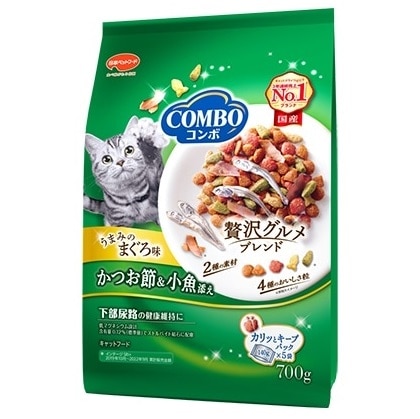 コンボ キャット まぐろ味・かつお節・小魚添え 700g
