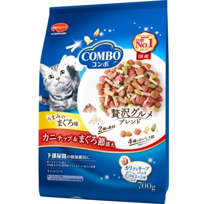 コンボ キャット まぐろ味 カニチップ&まぐろ節添え 700g