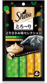 【お取り寄せ】シーバとろーりメルティ とりささみ味 12g×4本
