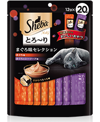 シーバ とろーりメルティ まぐろ味セレクション 12g×20本