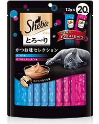 シーバ とろーりメルティ かつお味セレクション 12g×20本