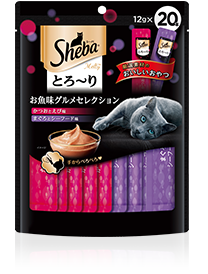 シーバ とろーりメルティ お魚グルメセレクション 12g×20本