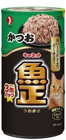 魚正 かつお 160g×3缶