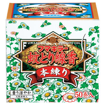 フマキラー 蚊とり線香 本練り 50巻函入