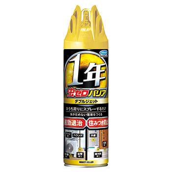 虫ゼロバリア ダブルジェット 450ml