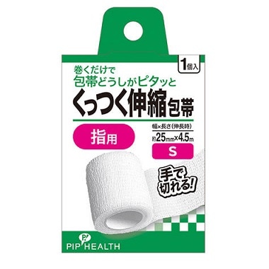 くっつく伸縮包帯 S 1個入