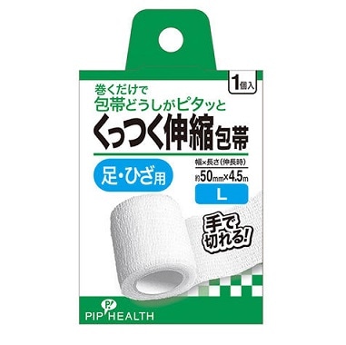 くっつく伸縮包帯 L 1個入