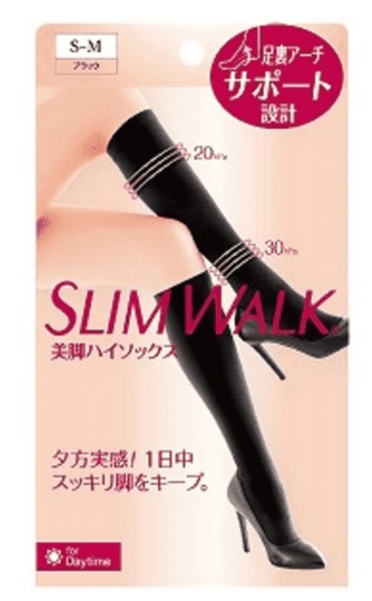 スリムウォーク 美脚ハイソックス S〜M