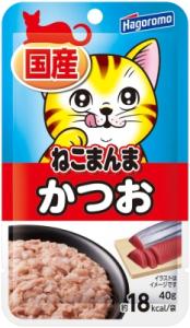 【販売終了しました】ねこまんまパウチ かつお 40g