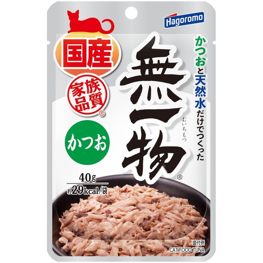無一物 パウチ かつお 40g