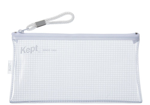 Kept クリアペンケース ホワイト