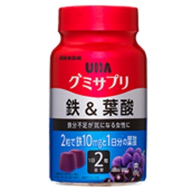 グミサプリ 鉄&葉酸 30日分