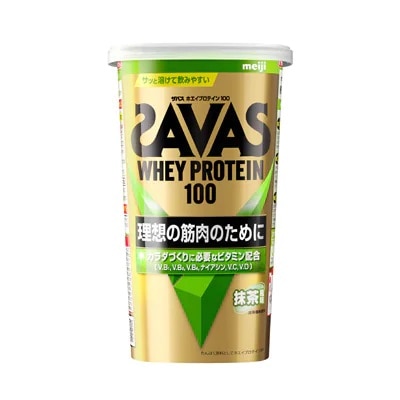 ザバス ホエイプロテイン100 抹茶風味 280g