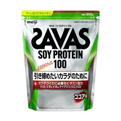 ザバス ソイプロテイン100 ココア味 900g