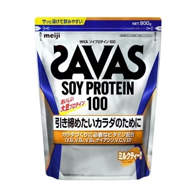 ザバス ソイプロテイン100 ミルクティー風味 900g