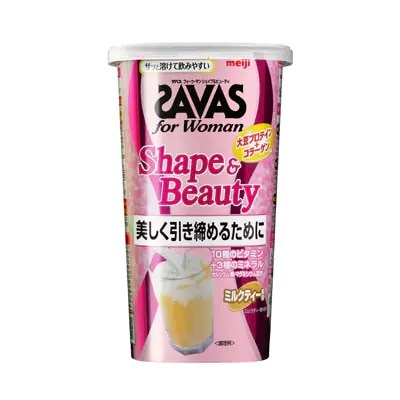 ザバス for Woman シェイプ&ビューティ ミルクティー 231g