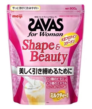 ザバス for Woman シェイプ&ビューティ ミルクティー風味 900g