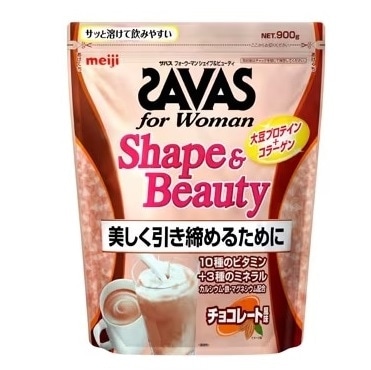ザバス for Woman シェイプ&ビューティ チョコレート風味 900g