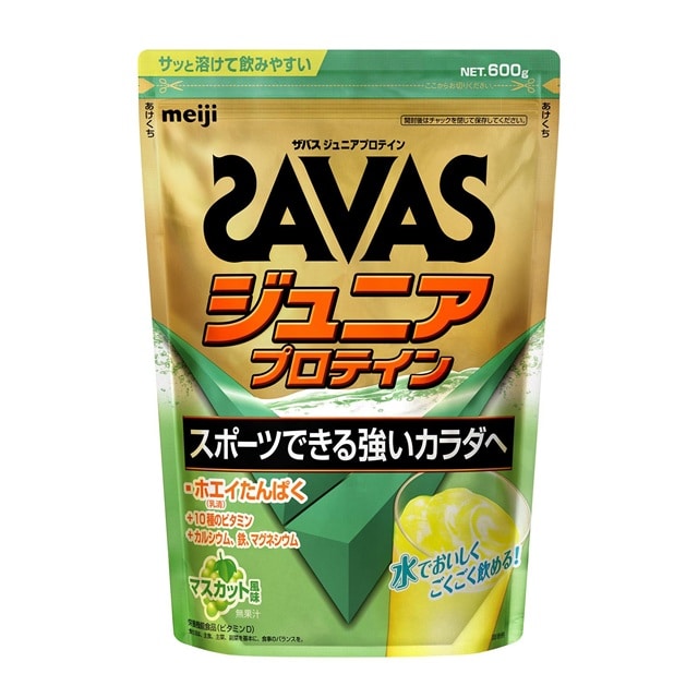 ザバス ジュニア プロテイン マスカット風味 無果汁 600g
