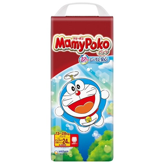 マミーポコパンツ ドラえもん ビッグより大きい 24枚