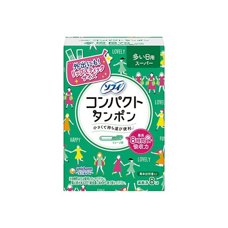 ソフィ コンパクトタンポン スーパー 8個入