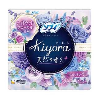 ソフィ Kiyora ナイトウッドフローラルの香り 72枚