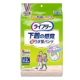 ライフリー 下着の感覚 超うす型パンツ M 2枚