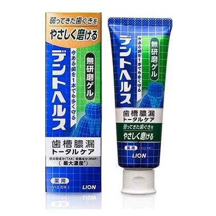 デントヘルス 薬用ハミガキ 無研磨ゲル 115g