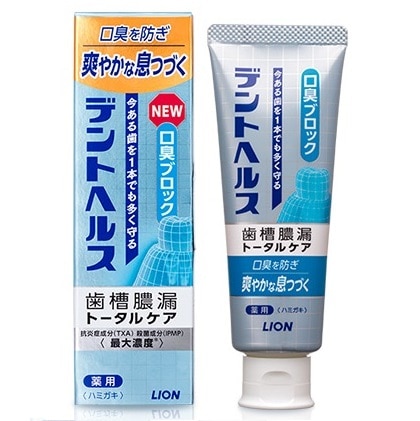 デントヘルス 薬用ハミガキ 口臭ブロック 85g