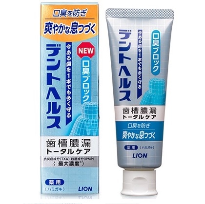 デントヘルス 薬用ハミガキ 口臭ブロック 115g
