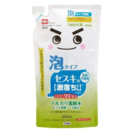 セスキの激落ちくん 密着泡スプレー つめかえ用 360ml