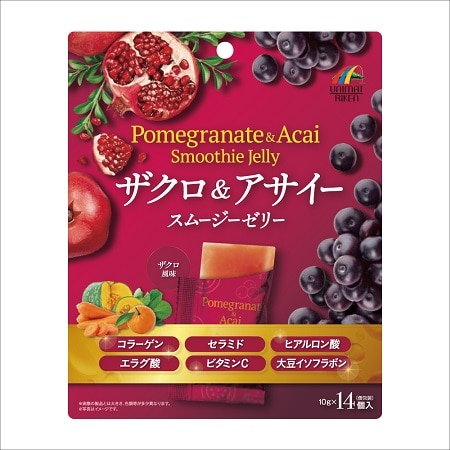 ザクロ&アサイー スムージーゼリー 14包