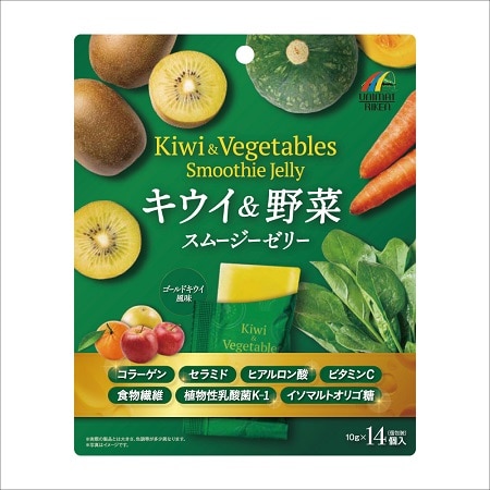 キウイ&野菜 スムージーゼリー 14包