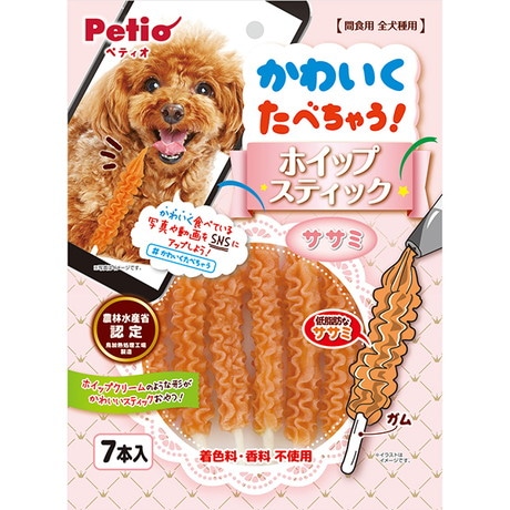 ペティオ かわいくたべちゃう! ホイップスティック 7本入