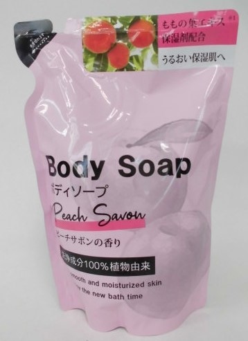 ボディソープ ピーチサボン つめかえ用 400g