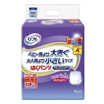 【お取り寄せ】リフレ はくパンツ ジュニア SS 20枚