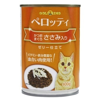 ペロッティ かつおまぐろささみ入り 400g