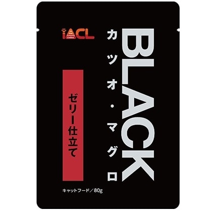 【販売終了しました】BLACK カツオ・マグロ ゼリー仕立て 80g