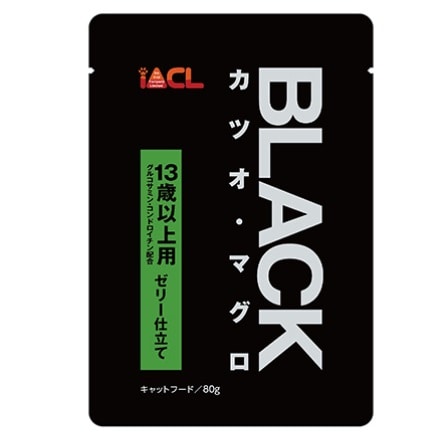 【販売終了しました】BLACK カツオ・マグロ 13歳以上用 80g